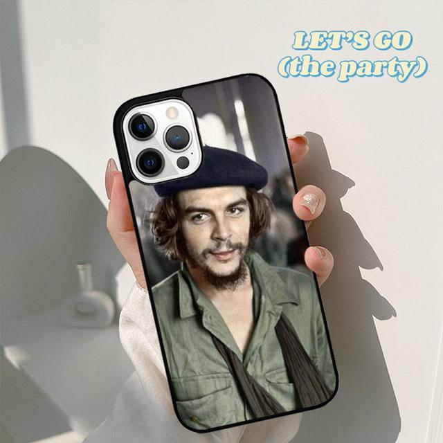 Che guevara Zigarre rauchend Handyhülle Cover Für iPhone 17 Air 16 15 14 Plus 13 12 11 Pro Ma Apple Hülle Coque