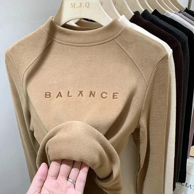 Топы для женщин Рубашки с длинным рукавом Зимние Оверсайз Флисовые Утепленные Повседневные Рубашки Свободные Блузки Пуловеры XXXXL коричневый 1980₽