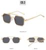 2022 Trending Square Frame Sunglasses: European-American Double Beam Street Style