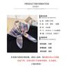 Vintage Style Cotton Small Square Scarf For Women Sun Protection Decoration