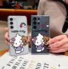 Samsung S21-S25 Ultra Cartoon Transparent Drop-proof Case