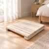 Raised Wooden Cat Elevated Surfaces with Slats WearResistant Scratching Board Debris