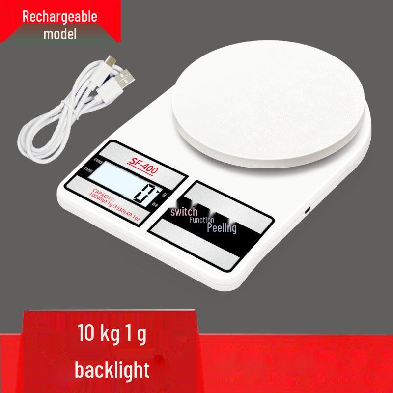 Compact Electronic Kitchen Baking Scale - Precision Gram Measurement for Food and Tea