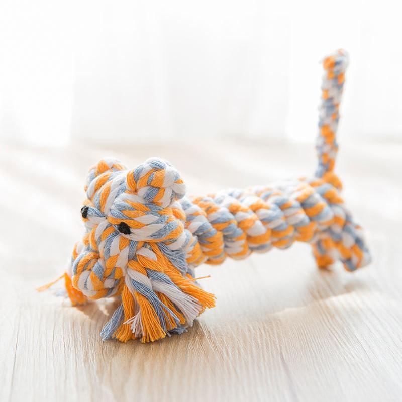 Chew Toys for Small Dogs Cleaning Teeth Dog Toys Bite Resistant Pet Dog Puppy Carrot Cotton Rope Pet Playing Toy Accessories