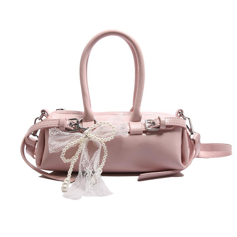 New Portable Temperament Casual Shoulder Messenger Bag Baguette Bag Fashion Sense Spring and Summer Niche Handbag