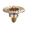 Odor-Proof All-Copper Floor Drain with Anti-Backflow Sealing Cover for Bathrooms