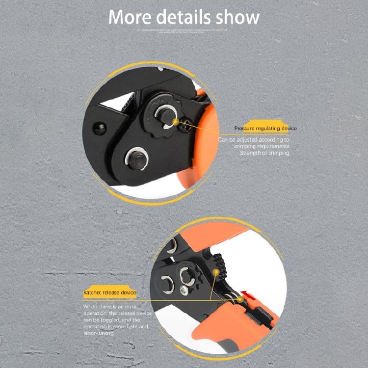 SN-28B Pin Crimper Hand Tool for Connectors Terminals Line Pressing Pliers