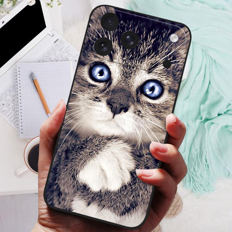 For iPhone 17 Pro Case Lion Wolf Painted Silicone Soft Back Cover For iPhone17 Pro Max Phone Case For iPhone 17 Air Protective