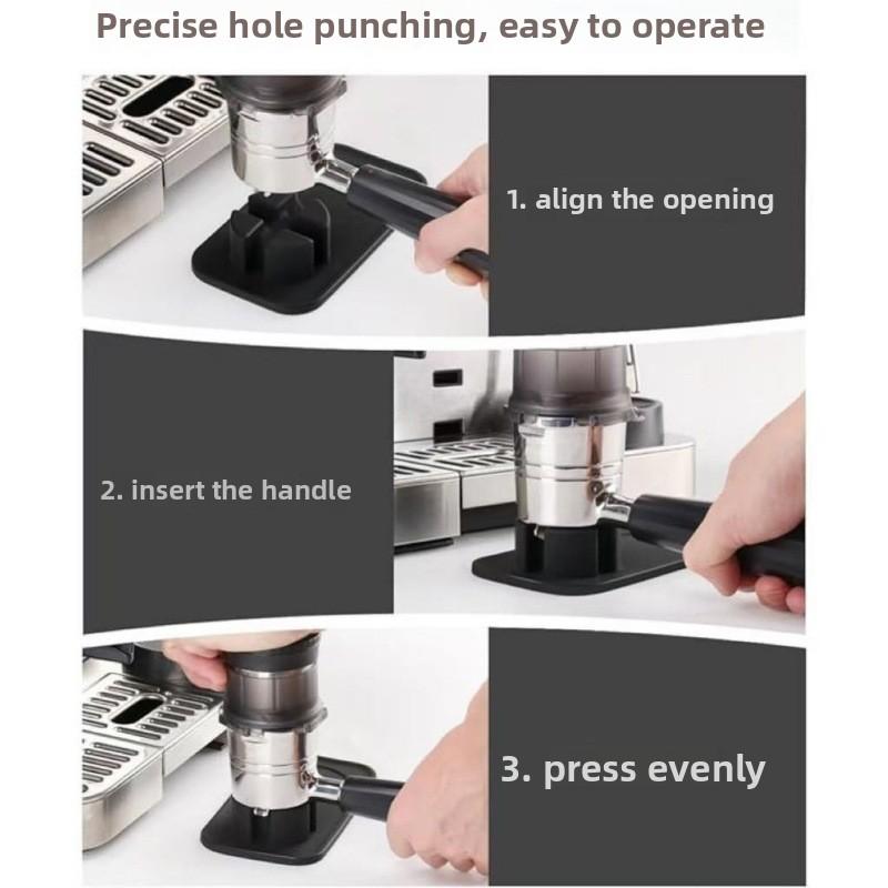 Tamping Mat for Ninja Luxe Cafe Espresso Machine ES601 Food-Grade Silicone Tamper Holder Non-Slip Accessories 3