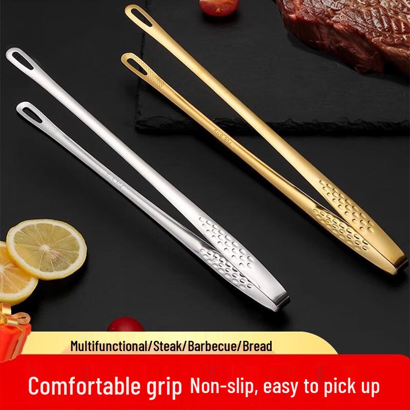 304 Stainless Steel Korean BBQ Tongs