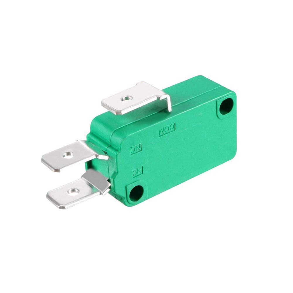 

New 2Pcs KW3-OZ, KW3-0Z 16A 125/250VAC Push Button Action Type Micro Limit Switches