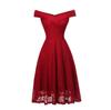 Summer One-Shoulder Lace Dress for Women