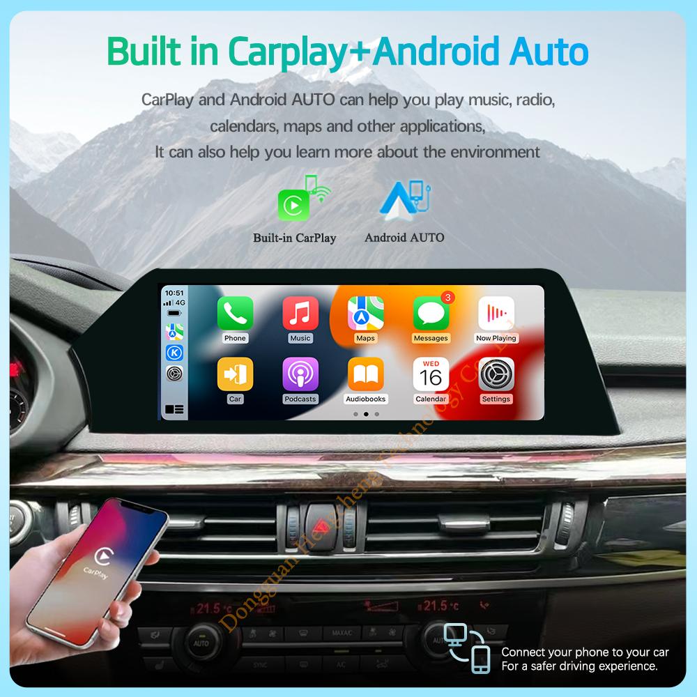 12.3 Original NBT System For BMW X5 X6 F15 F16 F85 F86 2014-2017 Car Multimedia Player GPS Navigation Radio CarPlay 4G 360Camera