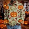 Cămașă cu nasturi și mânecă lungă pentru bărbați de Halloween