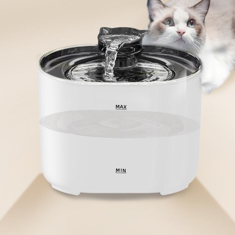 Cats Water Fountains Automatic Dogs Pet Drinking Mute Water Dispenser Large Capacity Quiet Automatic Fountains