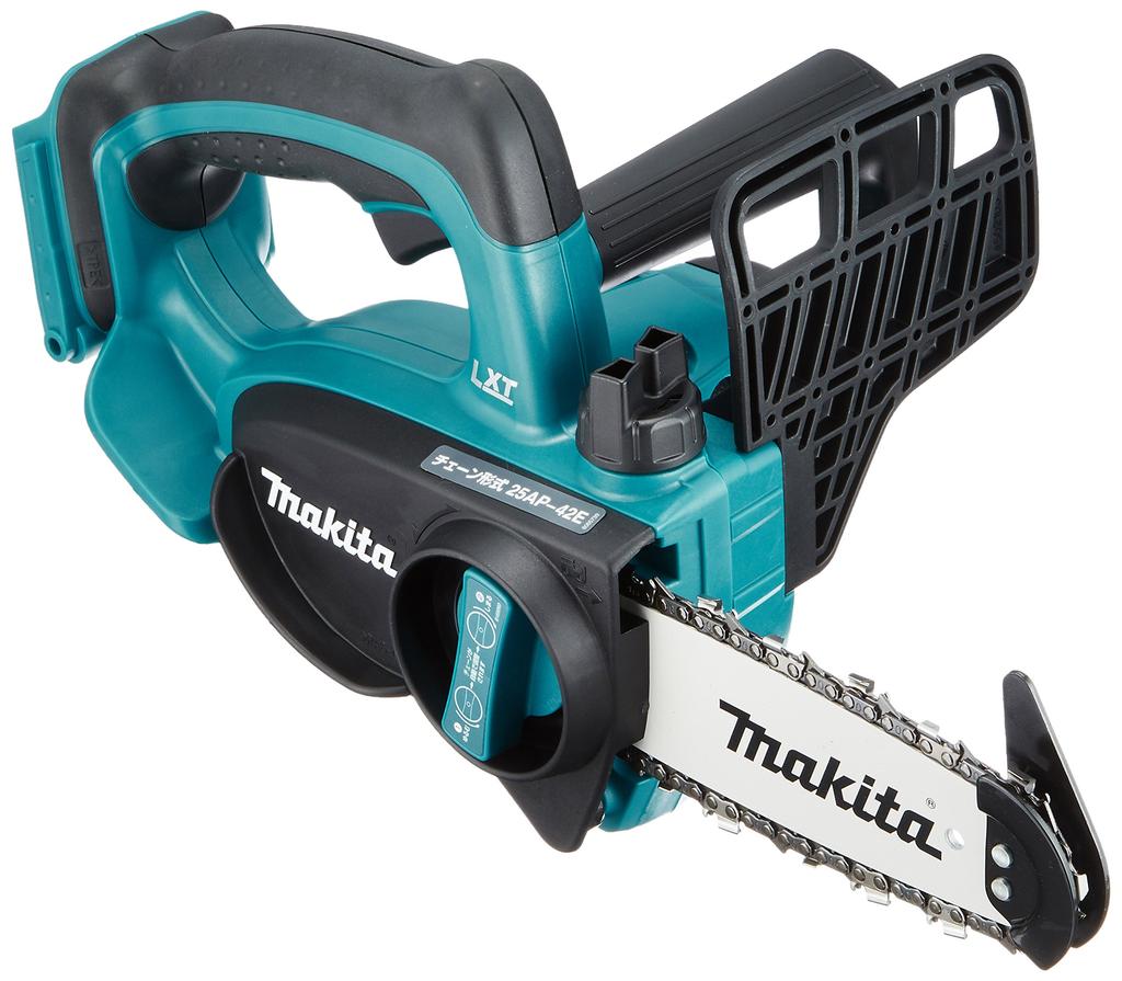Makita UC122DZ Cordless 115mm Guide Battery Charger Sold Separately Chainsaw, Bar, Blue, 18V,