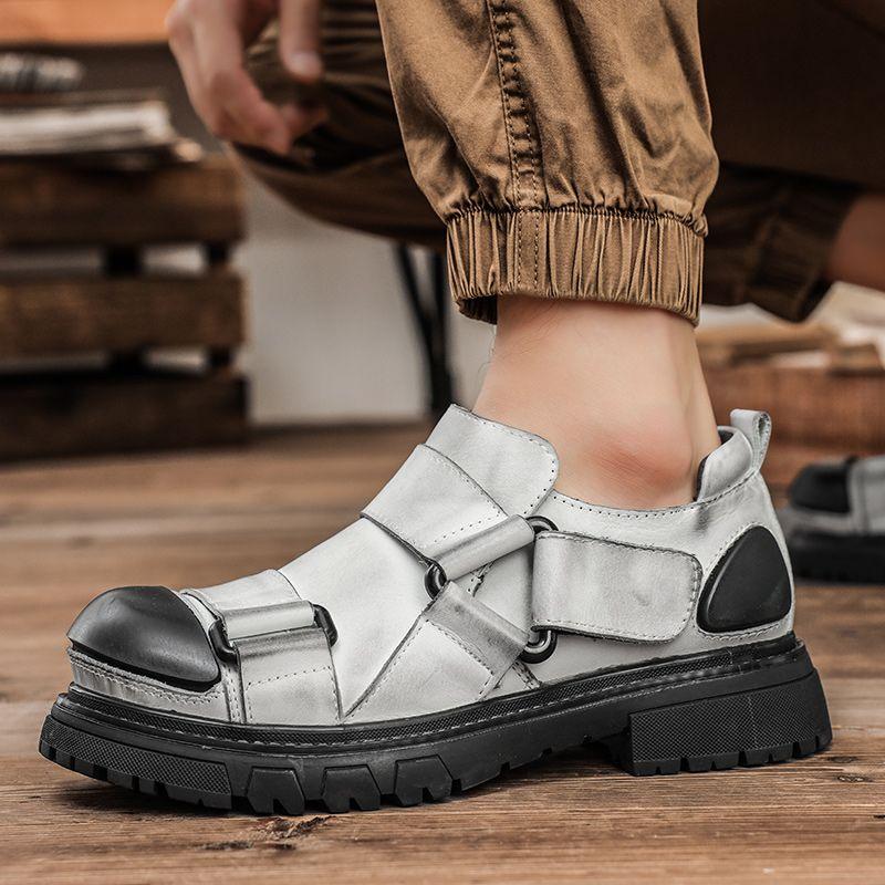 Pánské Niche Retro kožené boty