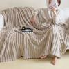 Soft Blanket Winter Warm Bedspread On The Bed Office Thicken Blankets INS Solid Color Sofa Cover Plaid Bedroom Decoration