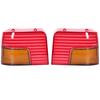 Left Right Rear Reverse Brake Stop Lamp Cover For Peugeot 205 1983-1994 Turn Signal Indicator Taillight Shade 634983 635041