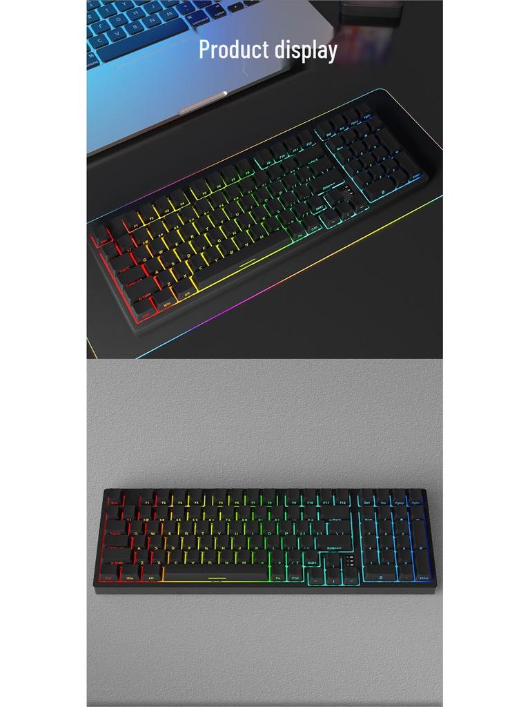Red Storm HW98 Wireless RGB Tri-Mode Mechanical Gaming Keyboard (97-Key)