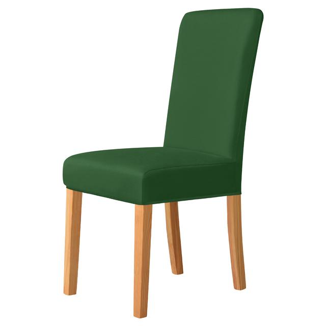 Waterproof Chair Cover Solid Colour Elastic Removable Chair Covers Protector Designed For Living Room Kitchen Area Wedding Dinner Home 11colors