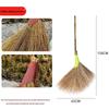 USAN HOME Natural Handwoven Bamboo Broom