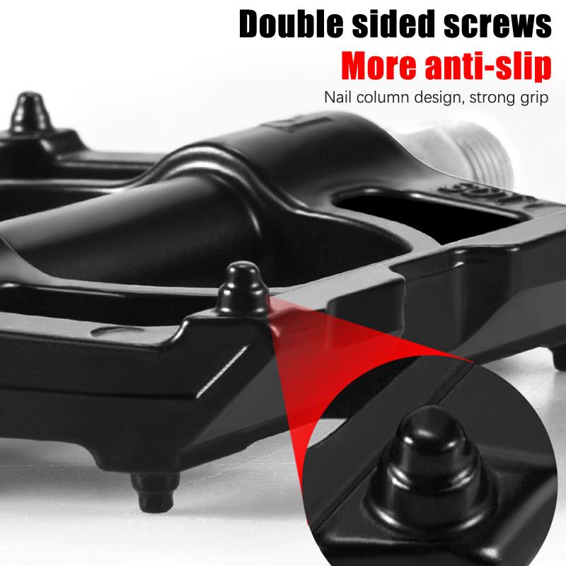 Mountain Bike Pedals Pedals Aluminum Alloy Bearings Pedals, Bicycles Road Bike Riding Accessories