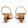 Mode Sommer Damen High Heels Sandalen Perlenverzierung Slingback Spitze Elegant Party Hochzeit Braut Damenschuhe