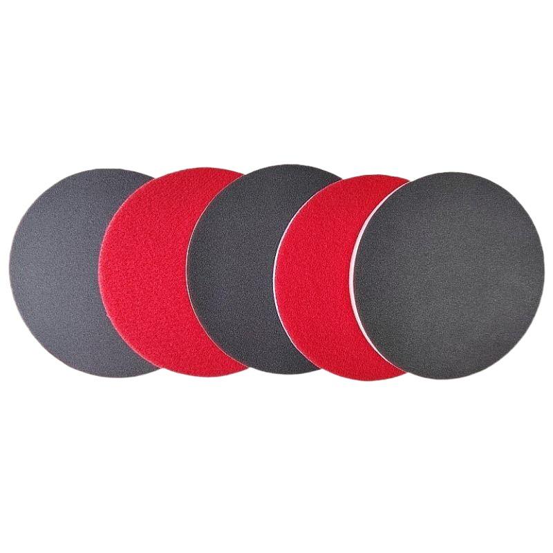 5" Polished Brown Alumina Sanding Pad for Car Spray Paint Finishing