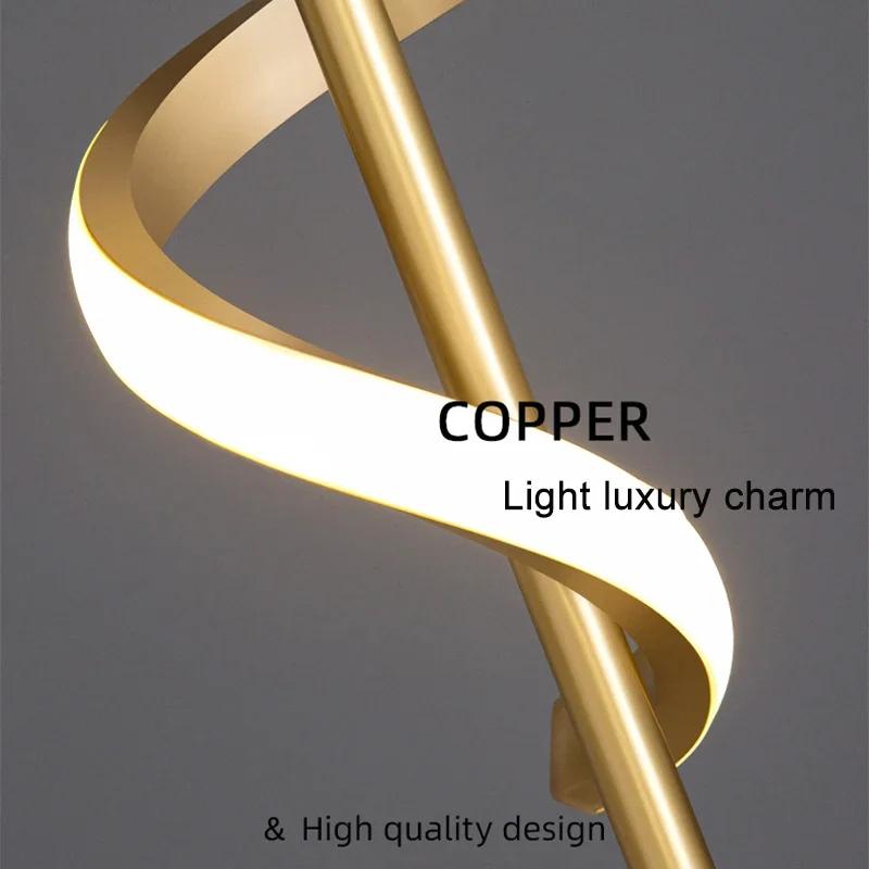 Lustre LED Wall Lamp For Living Room TV Sofa Bedroom Bedside Pendant Light Decororation Home Nordic Interior Wall Light Sconces