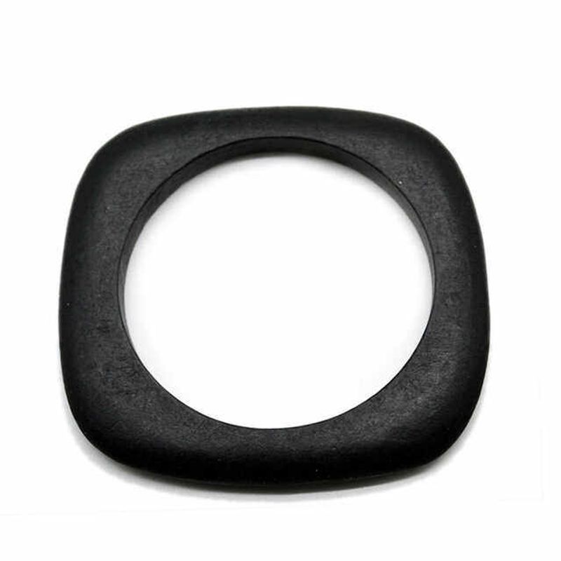 Bohemia Style Fashion Fashion Square Ethnic Style Brown Wood Stylish Wide Bracelet Retro Hand Jewelry