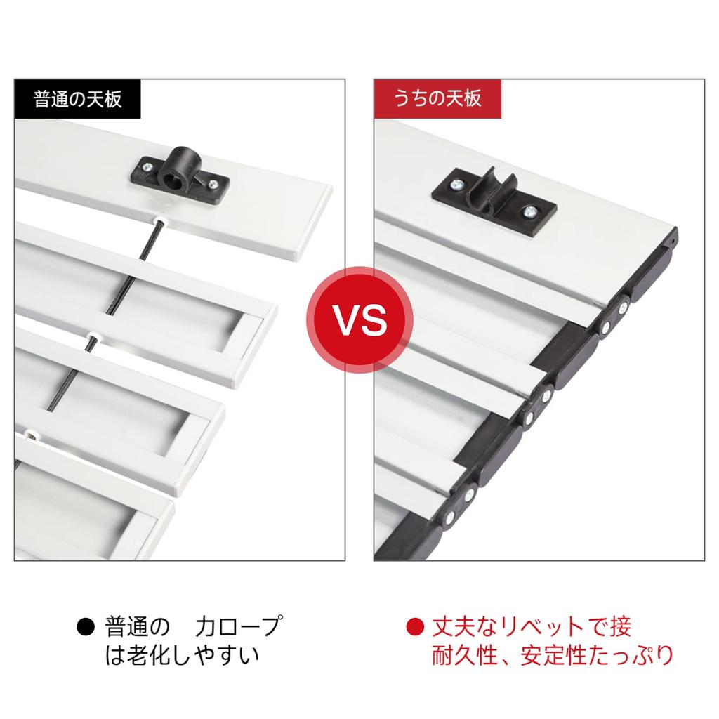 TIMBER RIDGE Outdoor Table Folding 707070cm Telework Weight 4.2kg Load Capacity 45kg Aluminum Roll Table Camping BBQ Storage Bag Included Compact