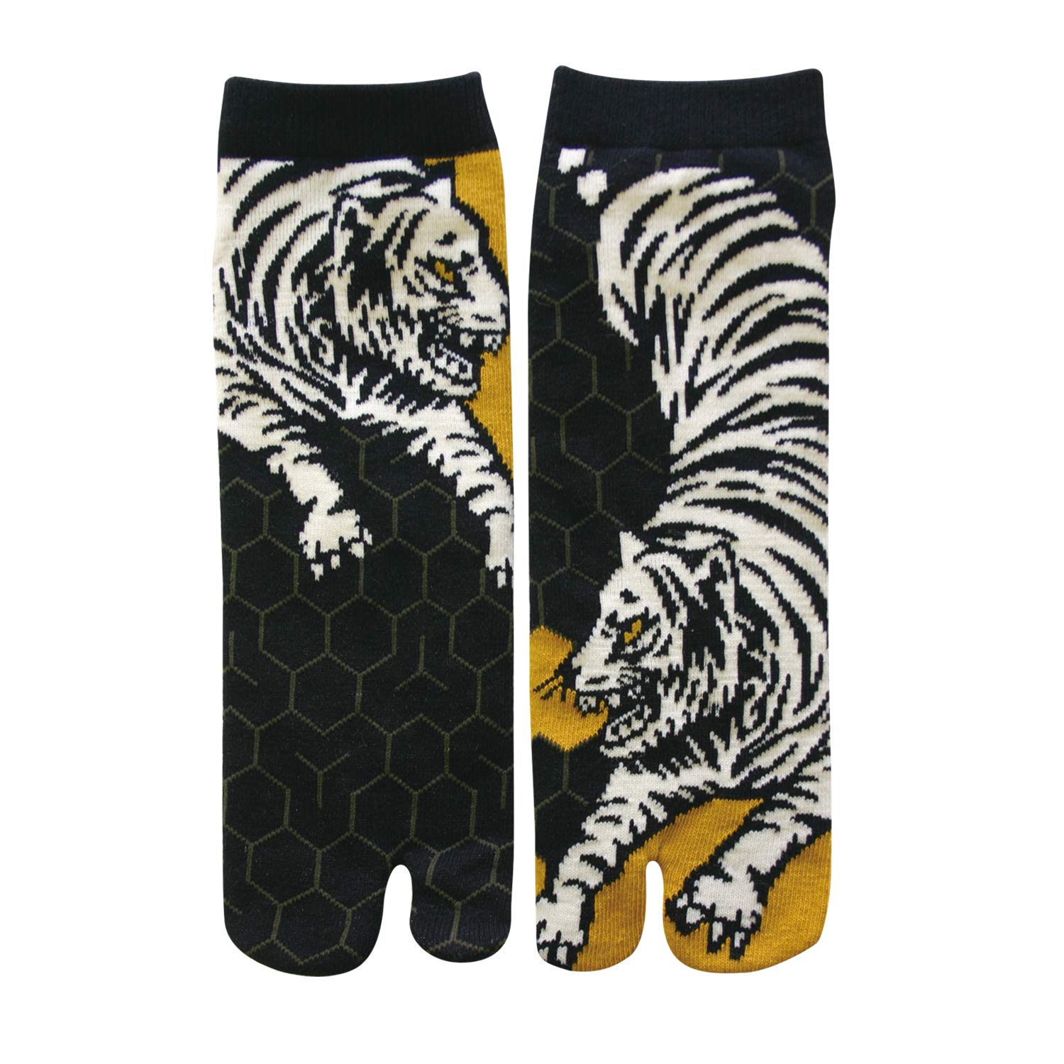 

Wacokoro Tabi Tiger 118041 Мужские носки длиной до щиколотки, с узором, зелёный