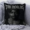 Rapper 2Pac T-Tupac S-Shakur Singer Pillow Gift Home Office Decoration Pillow Bedroom Sofa Car Cushion CoverPillow Case