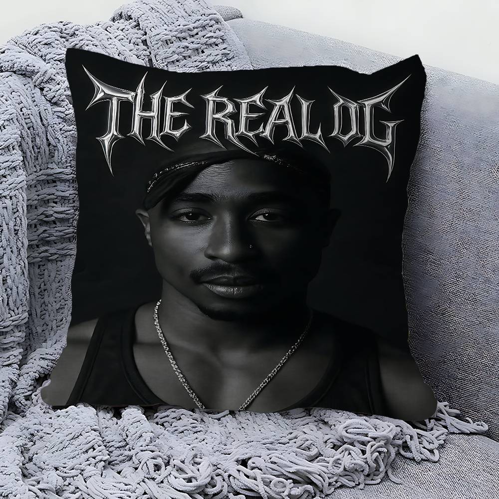 Рэпер 2Pac Т-Тупак С-Шакур Певец Подушка Подарок Домашний Офис Декор Подушка Спальня Диван Автомобиль Чехол для Подушки Наволочка 30cmx30cm