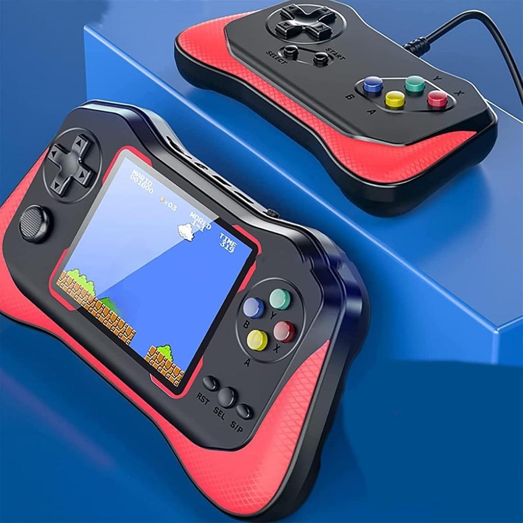 M12 Mini Retro Handheld Game Console 3.5inch, Preloaded 500 FC/NES Classic Games,1200mAh Rechargeable Battery Support Connecting TV and Two Players