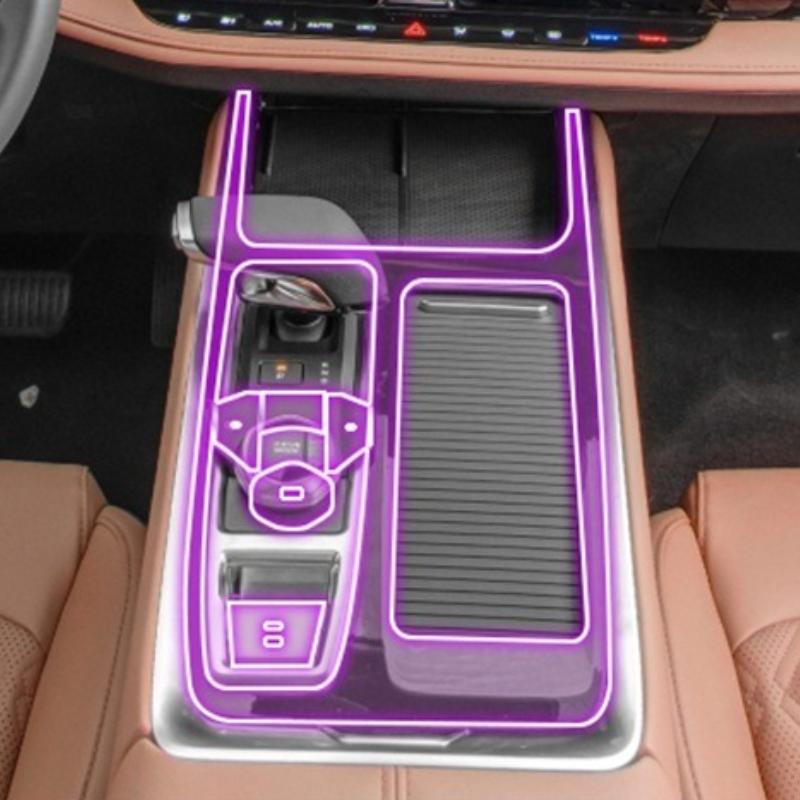 For Changan Qiyuan Q05 -2025 Gearbox Panel TPU Protective Film Anti-Scratch Button Center Control Screen Sticker Interior