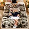 Flannel BlanketSabrina Carpenter Warm Soft Throw Blanket for Indoor Sofa Bed Living Room Use