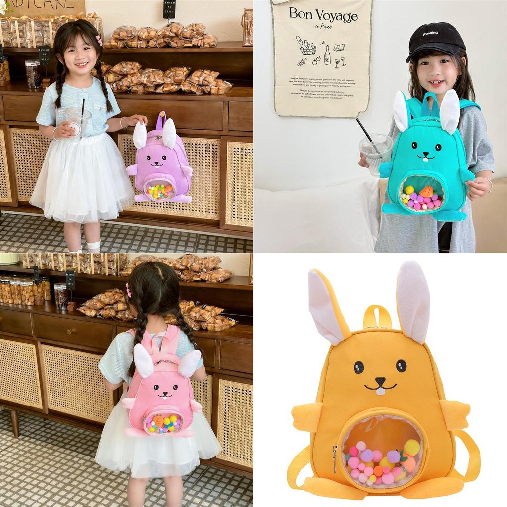 Adorable Lightweight Bunny Backpack For Kids Age 3 To 6 With Comfortable Air Cushion Straps