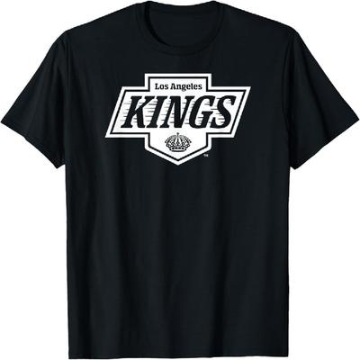Los Angeles Kings Two Tone Black NHL Officially Licensed T-Shirt