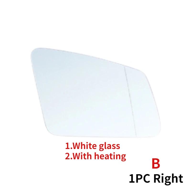 Side Rearview Mirror Glass With Blind Spot Heated Lens For Mercedes-Benz A B C E S Class GLC GLB GLA GLK W205 W204 W212 W213