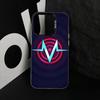 H-Hazbin V-Vox Phone Case For iPhone 17,16,15,14,13,12,11 Plus,Pro Max,XS,Colored Silver Plated Inside Cover