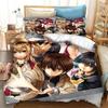 3D Print Anime Battle Game In 5 Seconds Bedding Set Bedroom Soft Modern Bedspreads Comefortable Duvet Cover Quilt Pillowcase