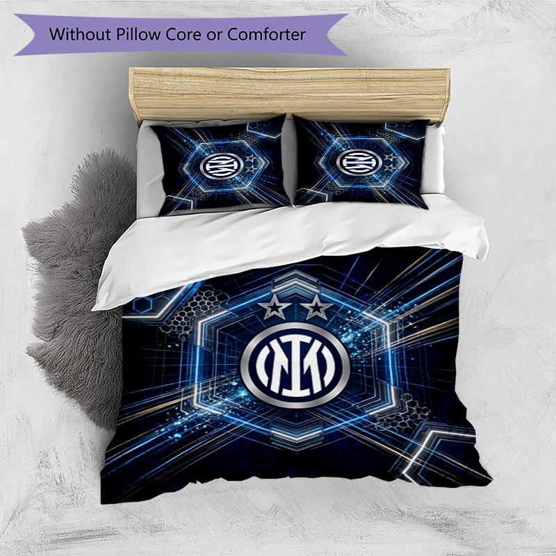 Set Biancheria da Letto 3 Pezzi con Stampa Pattern Borussia Dortmund Morbido Delicato sulla Pelle Lavabile Copripiumino e Federe Set Stagione Unica Camera da Letto
