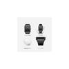 OPK Men's Quartz Watch Black Waterproof Date Display Stylish Classic Silicone Band