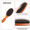 Straight Hair  Combs Hairstyle Custom Comb Gua Sha Wooden Air Cushion Comb Set Bristle Meridian Scalp Massager