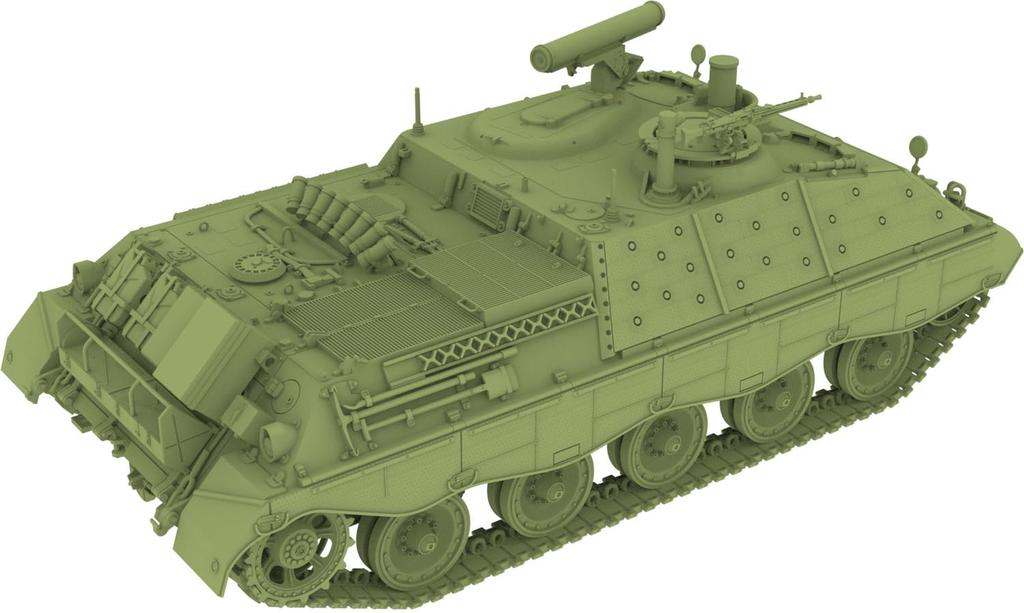 Das Werk 1/35 Deutscher Raketen Jagdpanzer Jaguar 1 (2 in 1) Plastikmodellbausatz USCDW35035