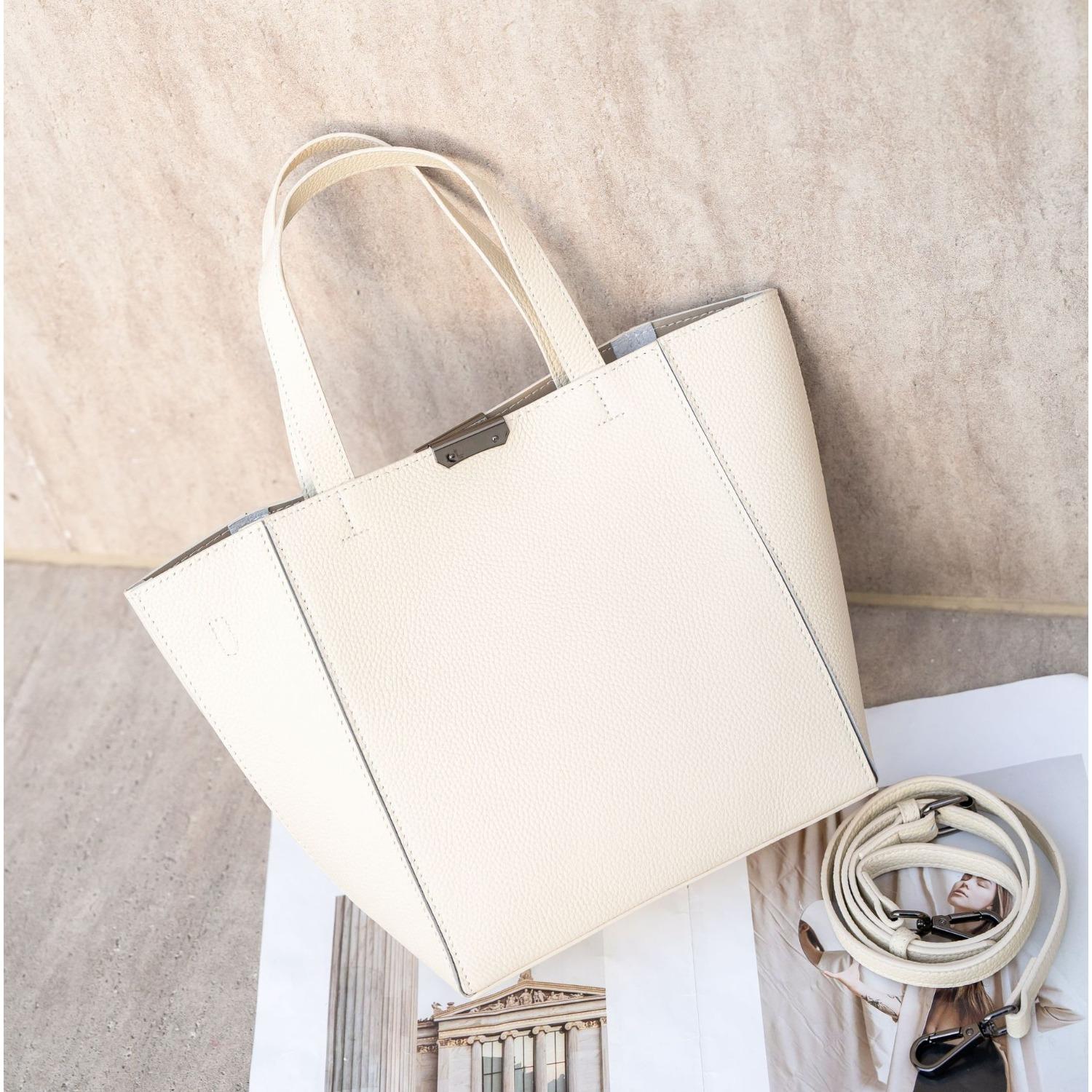 

Женская сумка через плечо из коровьей кожи «Мать и дитя», простая модная сумка, сумка-ракушка для девочек, многоотделенческая, из мягкой кожи белый