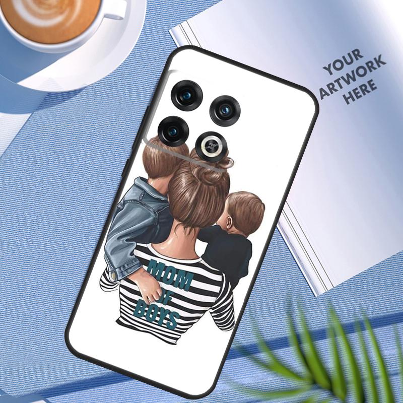

Baby Mom Daughter Girl Son Dad Case For OnePlus 12 11 12R 10 9 Pro 10R 9R 8T 10T Nord 2 2T CE 3 Lite CE4 N10 N20 N30 Cover OnePlus 11