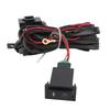 12V Universal Car LED Fog Light On Off Switch Wiring Harness Fuse Relay Kit